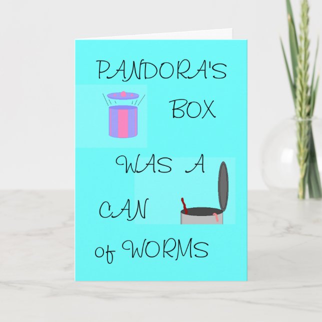 PANDORA'S BOX - all-occasion card (Front)