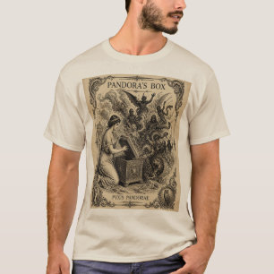 Pandora's Box Vintage Greek Mythology Art T-Shirt