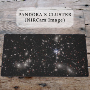 Pandora's Cluster JWST Image Astronomy Desk Mat 