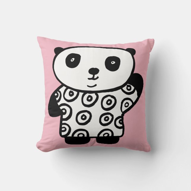 Pandy the Panda Cushion (Front)