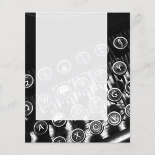 Panel 0113 - Vintage Typewriter