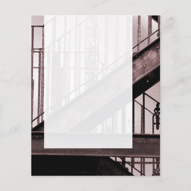 Panel 022 - Victorian Fire Escape Flyer (Front)