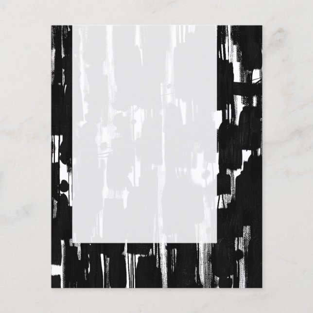 Panel 060 - Abstract in Black (Front)
