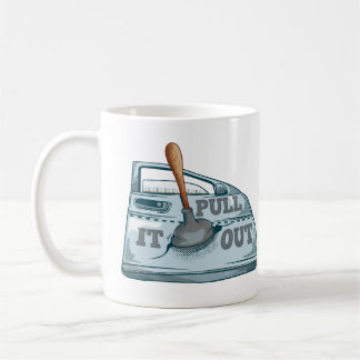 Panel beating car workshop coffee mug