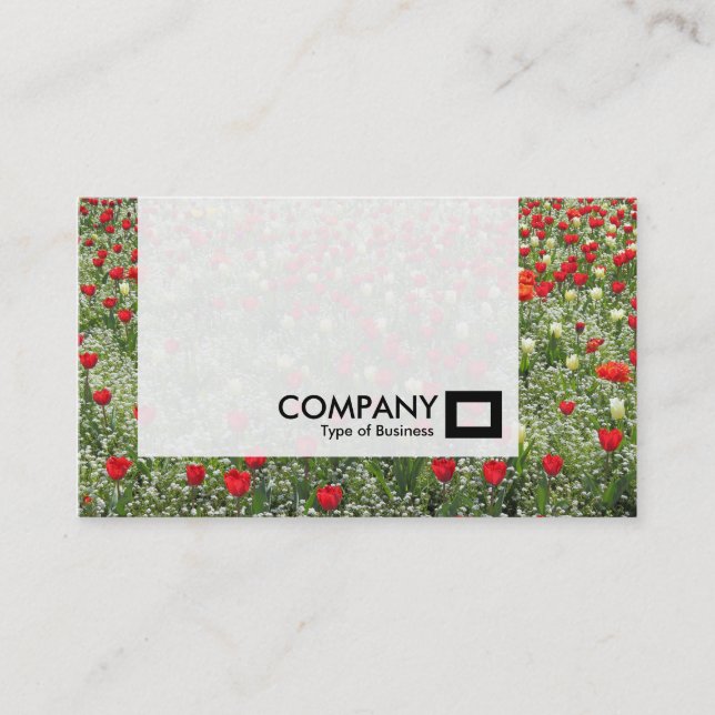Panel - Bed of Tulips Business Card (Front)