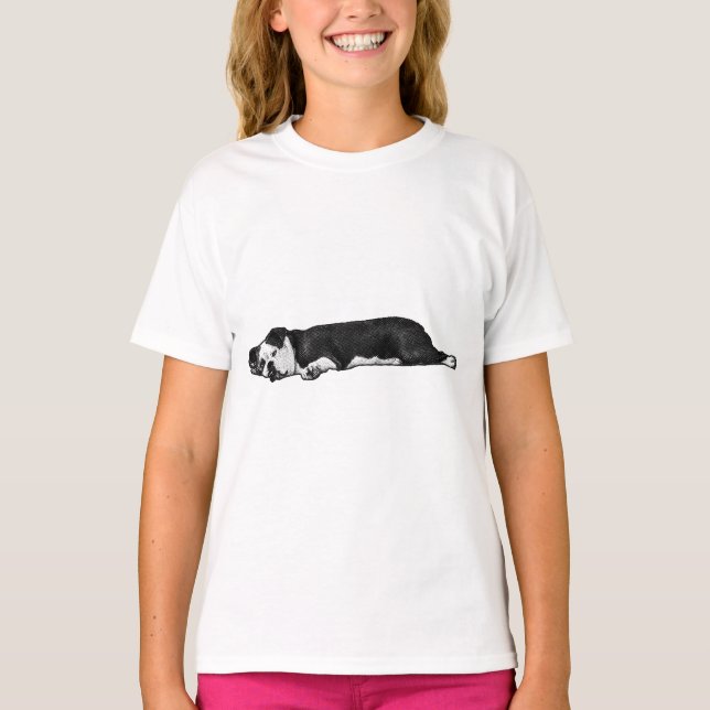 Panel Calm Bulldog Tee (Front)