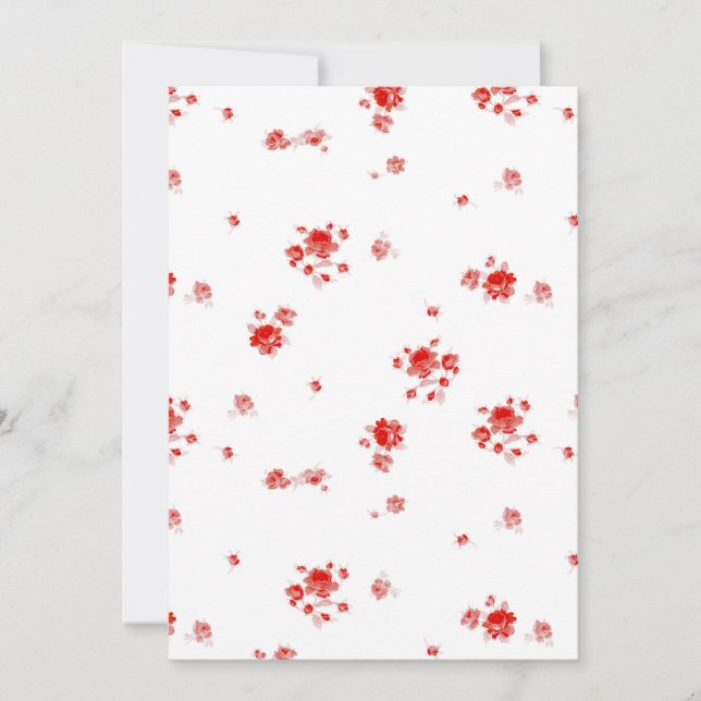 Panel card Giselle strawberry (Front)