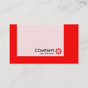 Panel - Colours - Art Deco - Red Business Card