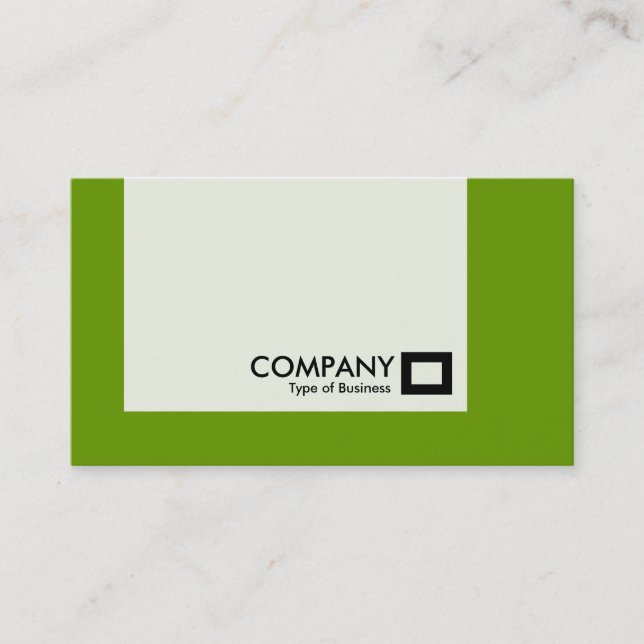 Panel - Colours - Avocado Green Business Card (Front)