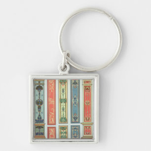 Panel designs, plate XII from 'Modern Ornament' pu Key Ring