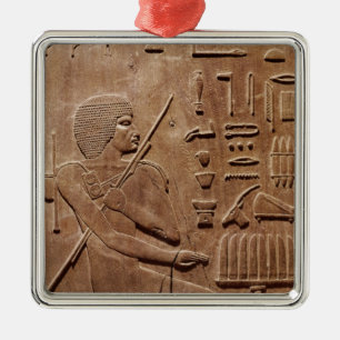 Panel from a niche metal tree decoration