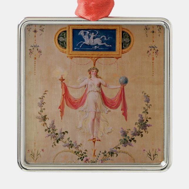 Panel from the boudoir of Marie-Antoinette Metal Tree Decoration (Front)