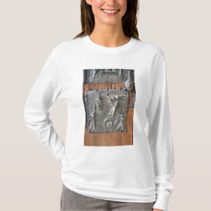 Panel from the left hand door, 12th century (bronz T-Shirt