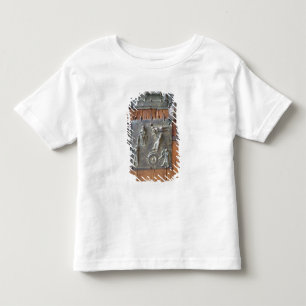 Panel from the left hand door, 12th century (bronz toddler T-Shirt