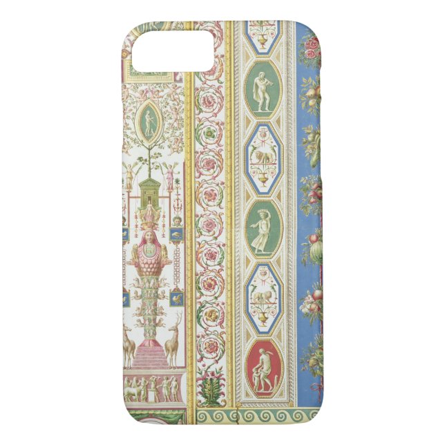 Panel from the Raphael Loggia at the Vatican, engr Case-Mate iPhone Case (Back)