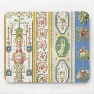 Panel from the Raphael Loggia at the Vatican, engr Mouse Mat