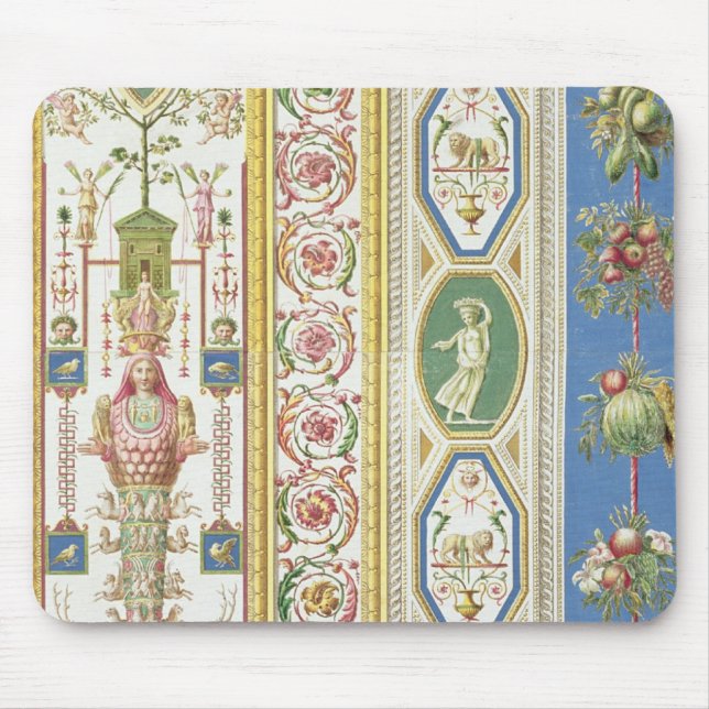 Panel from the Raphael Loggia at the Vatican, engr Mouse Mat (Front)