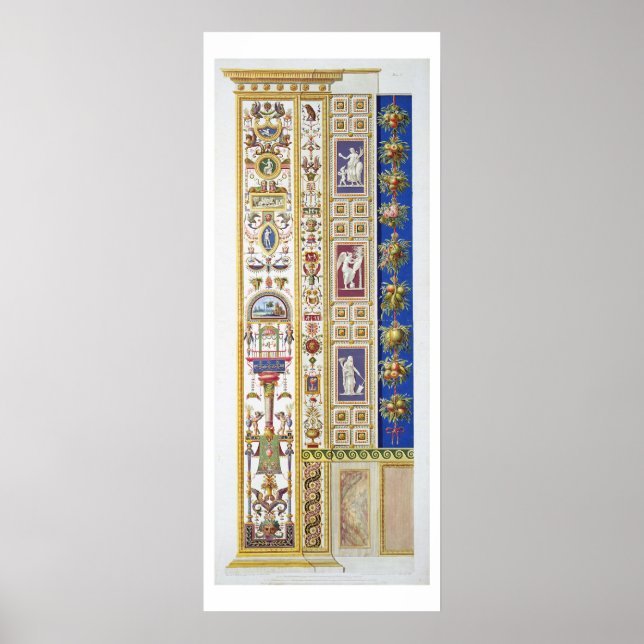 Panel from the Raphael Loggia at the Vatican, from Poster (Front)