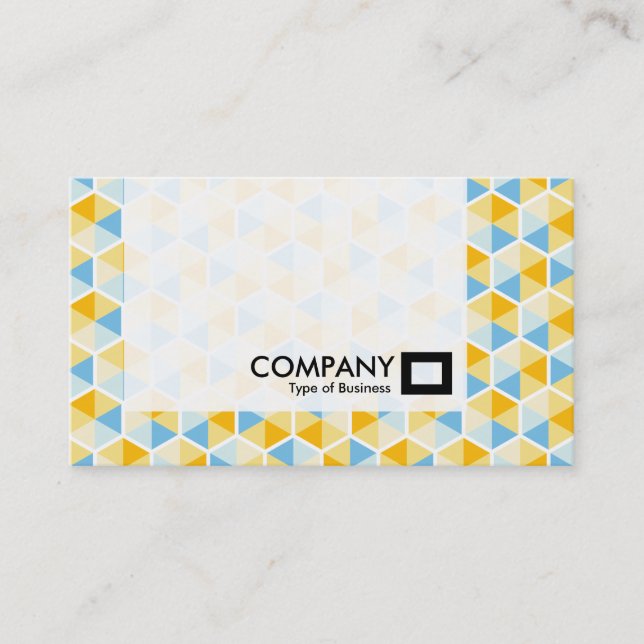 Panel - Hexagon pattern 03 Business Card (Front)