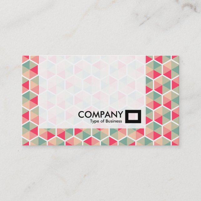 Panel - Hexagon pattern 04 Business Card (Front)