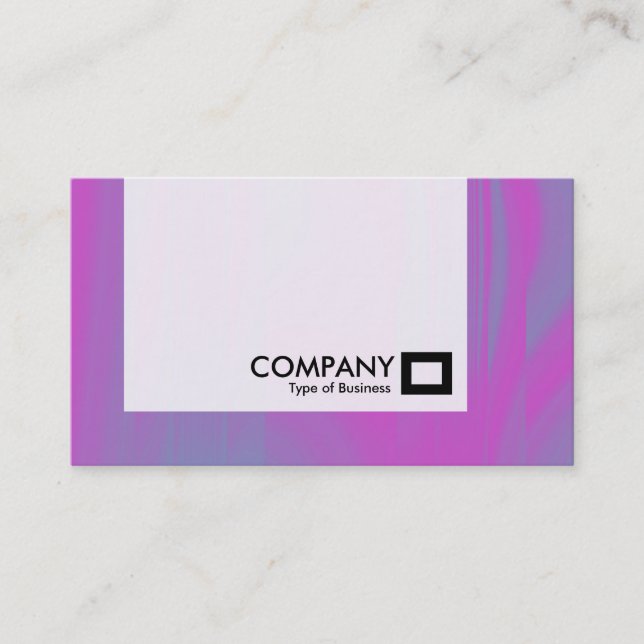 Panel - Magenta and Blue Business Card (Front)