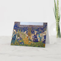 Panel of glazed earthenware tile-work, Isfahan