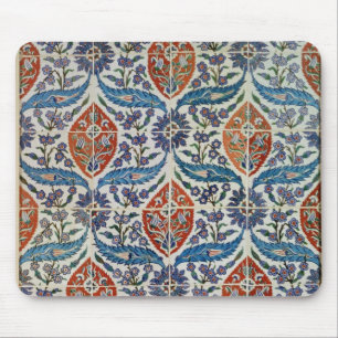 Panel of Isnik earthenware tiles Mouse Mat