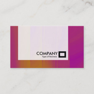 Panel - Orange and Magenta Business Card