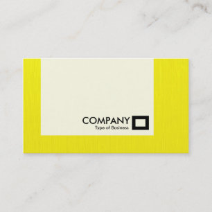 Panel - Painted Yellow Business Card