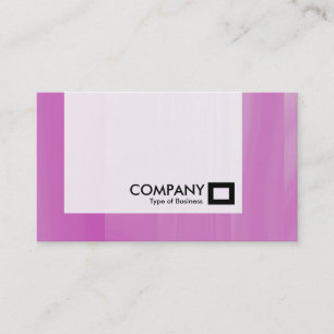 Panel - Pink Glass Business Card