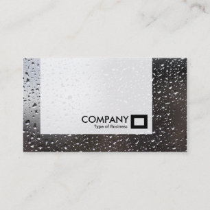 Panel - Rain on a Window Business Card