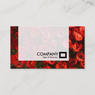 Panel - Red Tulips Business Card