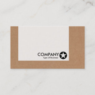 Panel - Star - Cardboard Box Business Card