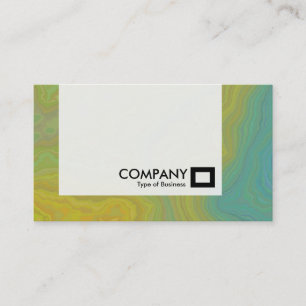 Panel - Yellow and Blue Marble Business Card