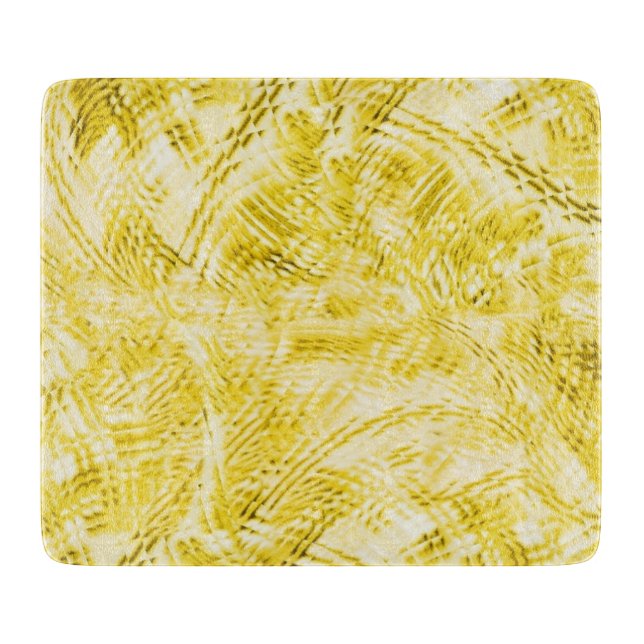 Panelled Gold Cutting Board (Front)