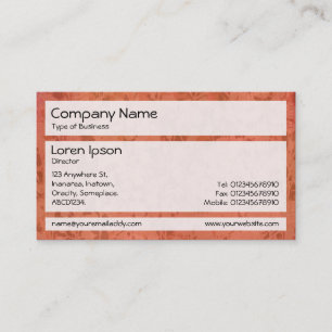 Panels 02 - Imprint of Plants Business Card