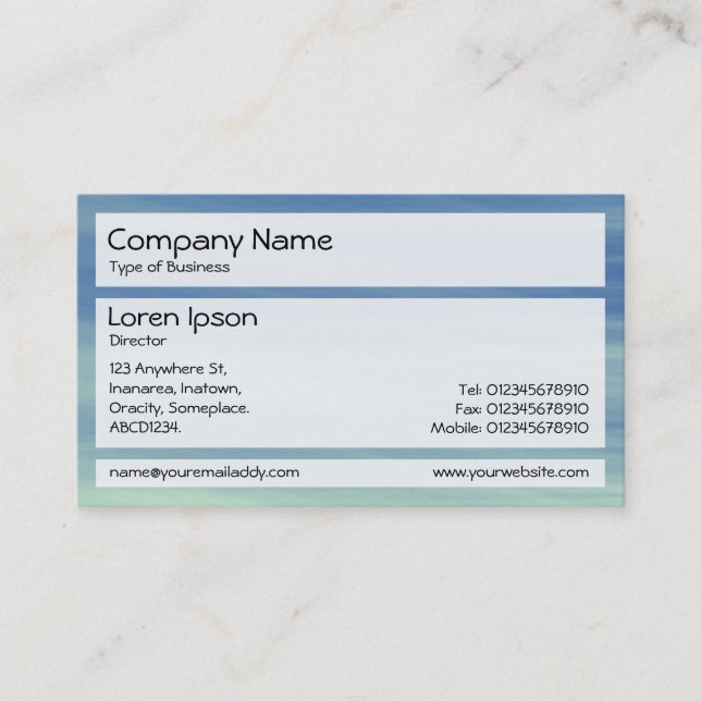Panels 02 - Sky Trails Business Card (Front)