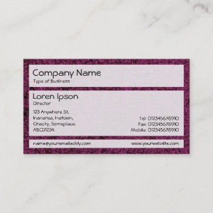Panels 02 - Woolly Carpet 02 Business Card
