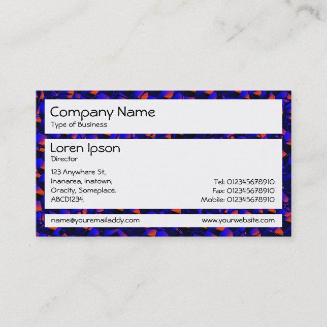 Panels - Abstract 080716(2) Business Card (Front)