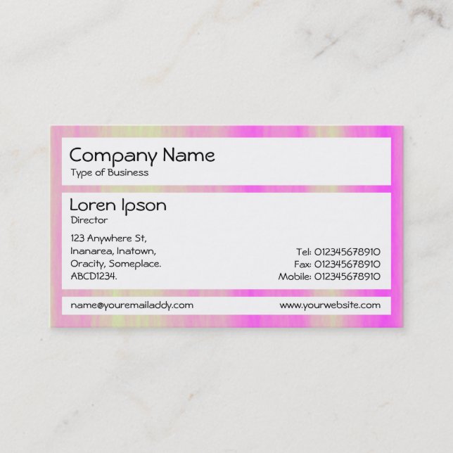 Panels - Alien Sky Business Card (Front)