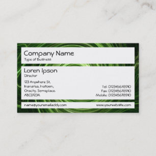 Panels - Green Galaxy Business Card