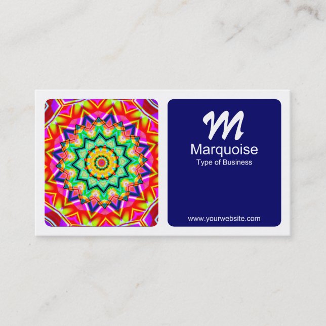 Panels - Kaleidoscopic 03 Business Card (Front)