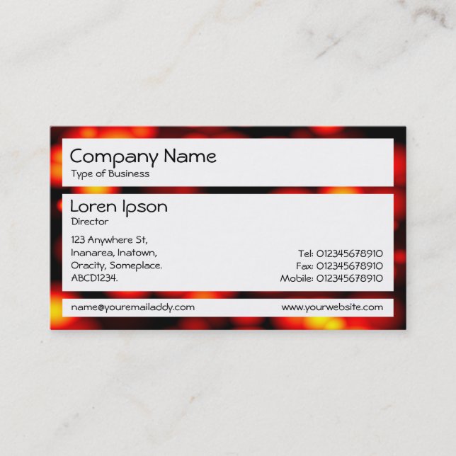 Panels - Red Giants Business Card (Front)