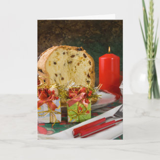 Panettone Christmas Greeting Card