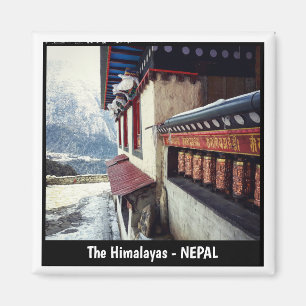 Pangboche Monastery, Everest trail views - Nepal Magnet