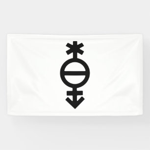 Pangender Gender Symbol Banner
