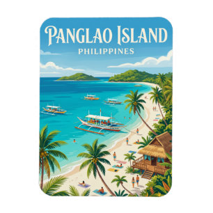 Panglao Island Philippines Magnet