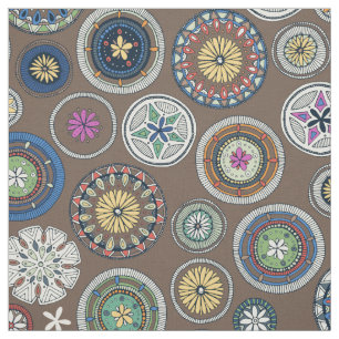 pango mandala truffle fabric