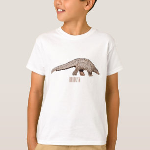 Pangolin cartoon illustration T-Shirt