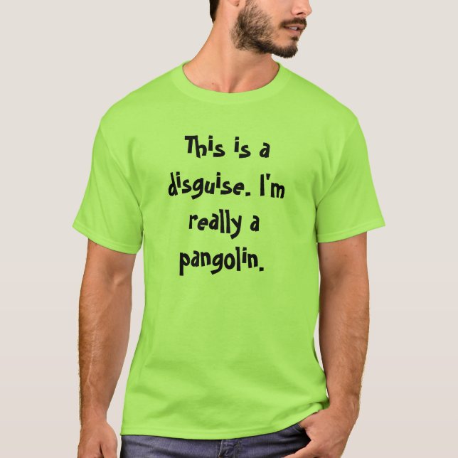 Pangolin Costume T-Shirt (Front)